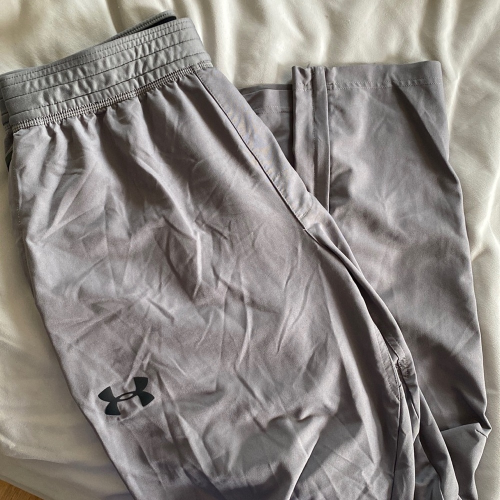 Grey Under Armor Sweatpants